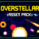 [ASSET PACK] OVERSTELLAR ✨ (Animated Pixel Art Stars, Planets, Effects & Space Backgrounds Animation asset store icon