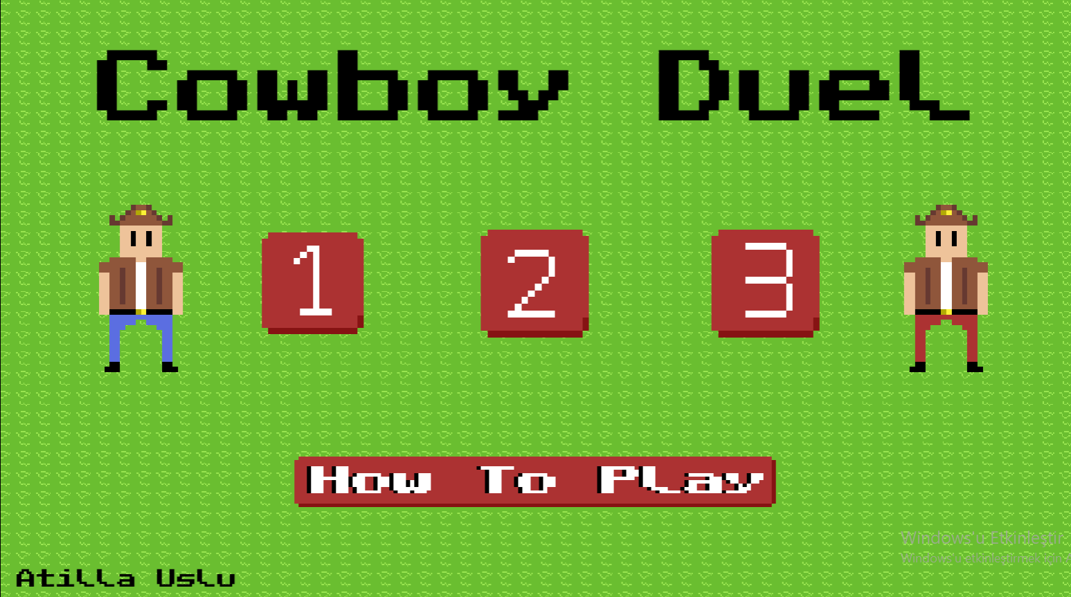 Cowboy Duel - Free Addicting Game