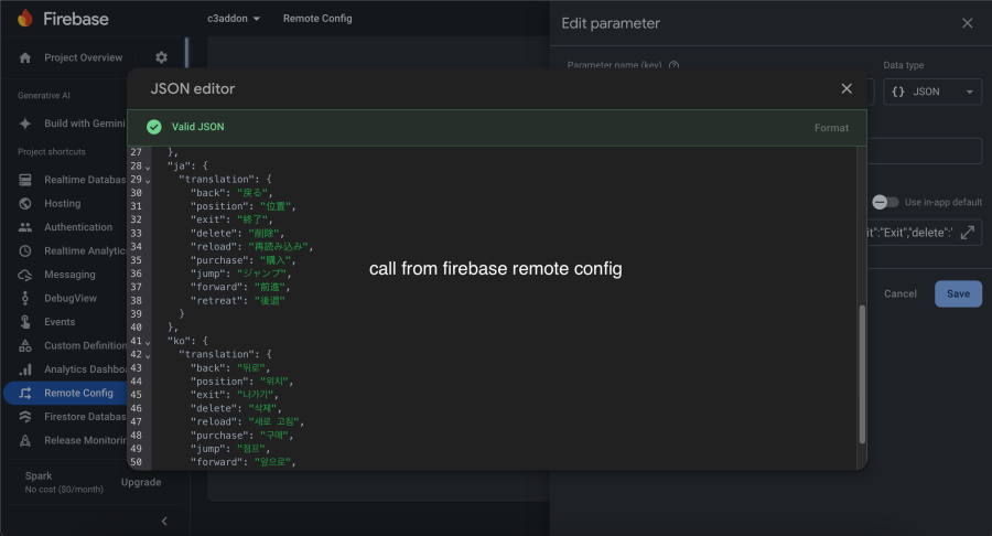 I18next translate everywhere - Construct 3 Addons