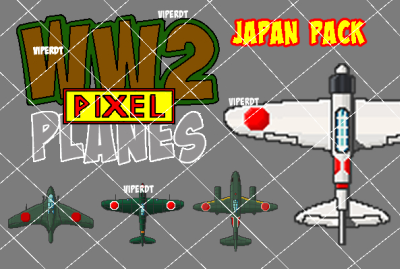 World War 2 Pixel Planes Japan Pack main cover image