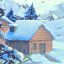 Snowy Village - Scrolling Background asset store icon