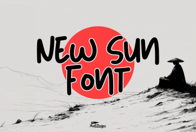 New Sun Font main cover image