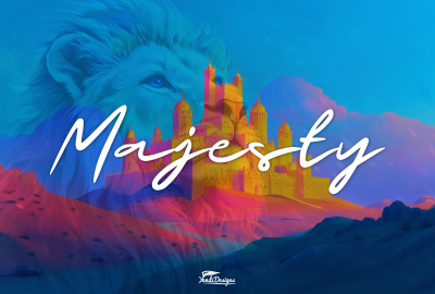 Majesty Script Font main cover image