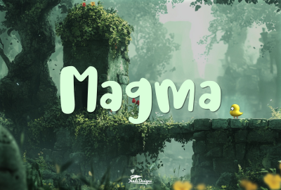 Magma Font main cover image