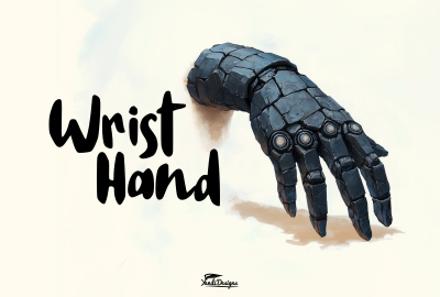 Wrist Hand Font main cover image