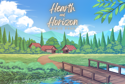 Hearth and Horizon - RPG Town Music Pack main cover image