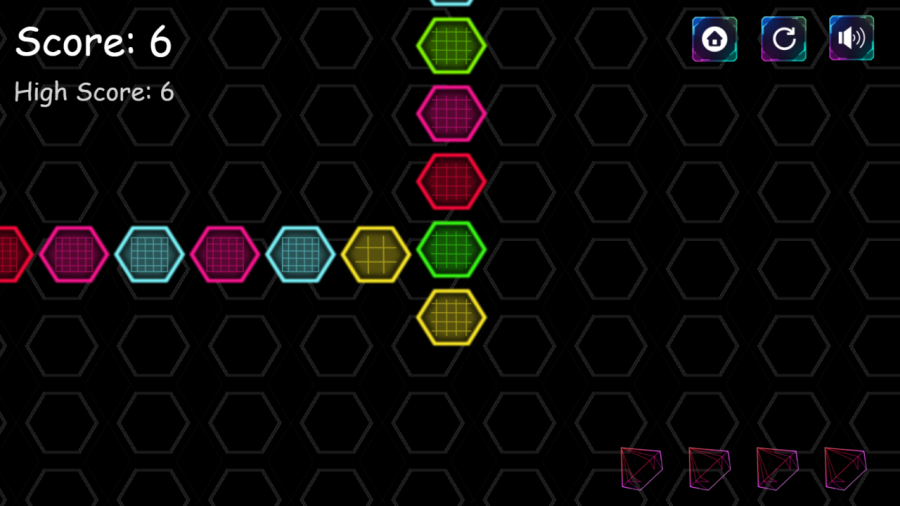 Hexa Link - Games With Source