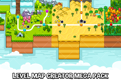 Level map creator mega pack main cover image