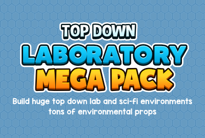 Top down laboratory mega pack main cover image