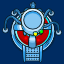Top down laboratory mega pack asset store icon