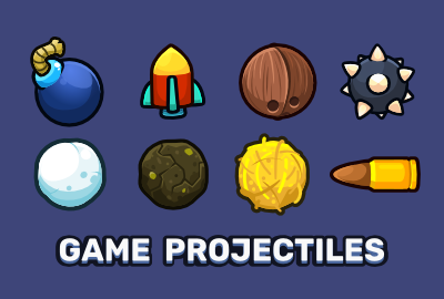Game projectiles main cover image