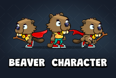 Beaver character main cover image
