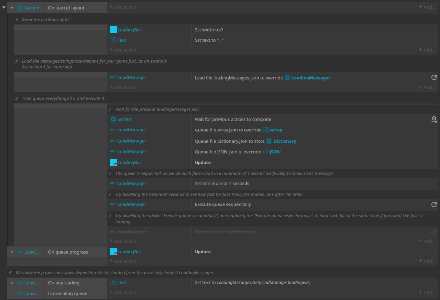Load Manager - Simpler way to manage data - Construct 3 Addons
