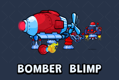 Mechanoid bomber blimp main cover image