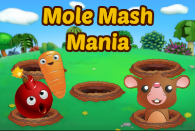 Mole Mash Mania main cover image