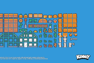 Pixel Platformer Farm Expansion main cover image