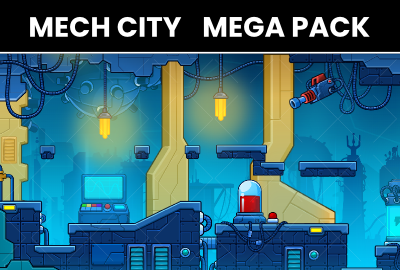 Mech city mega pack main cover image