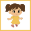 Free Character Sprite Chibi Cute Mini Girl Character Sprite asset store icon