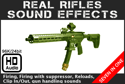 AAA Real Rifles Sounds main cover image