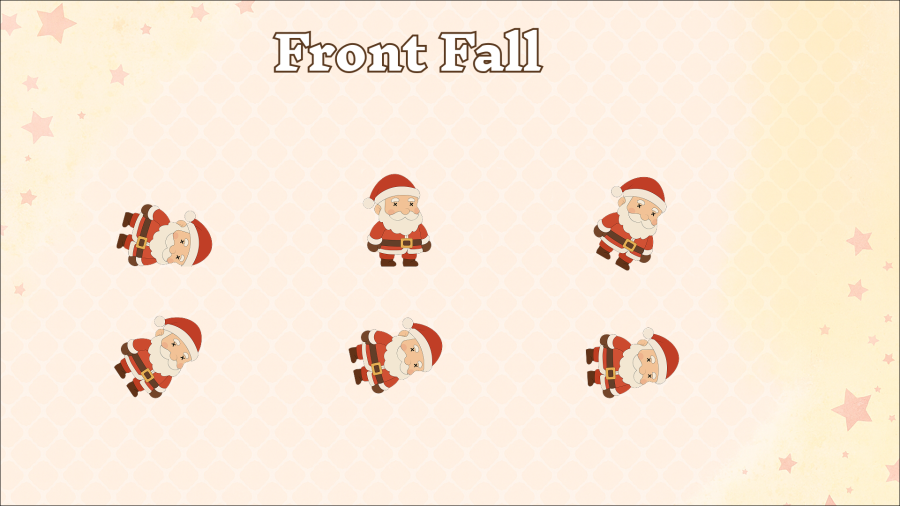 Christmas Santa Boy 2D Character Sprite Sheet - Game Sprites