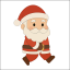 Christmas Santa Boy 2D Character Sprite Sheet asset store icon
