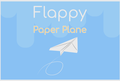 Game - Flappy Paper Plane main cover image