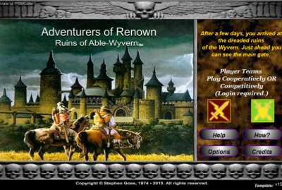 Adventurers of Renown Workshop Template - The Ruins of Able-Wyvern™ main cover image