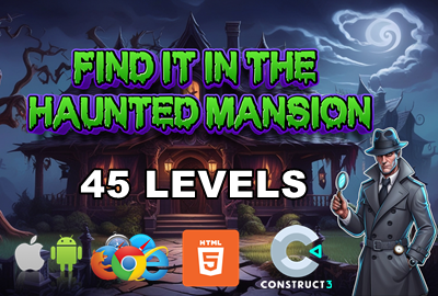 Find It In The Haunted Mansion - Source Code Included (C3P) main cover image