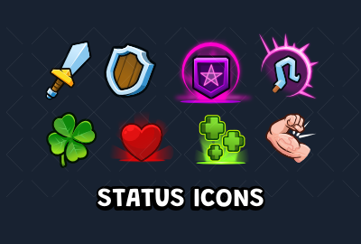 Game status icons main cover image