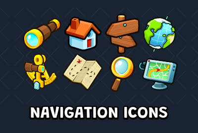 Navigation icons main cover image