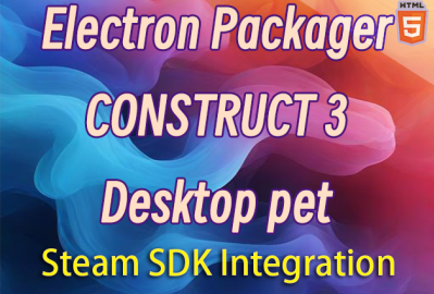 Borderless transparent window Template Desktop Pet  (Support SteamSDK) main cover image