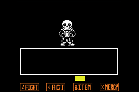 Undertale Sans Boss Fight  Play Online Free Browser Games