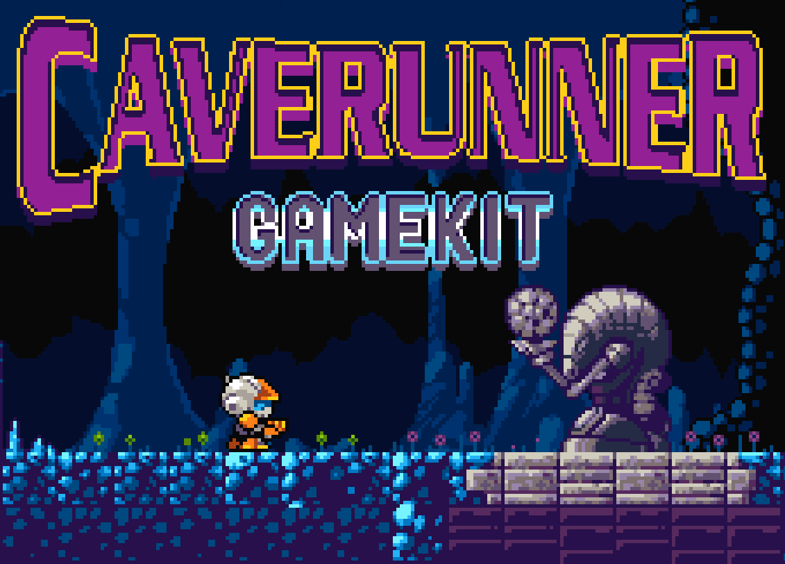 Cave Runner (Open-Source Metroidvania Game Template For Construct