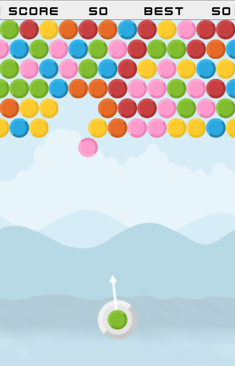 Bubble Shooter Cartoon Graphics, Designs & Templates