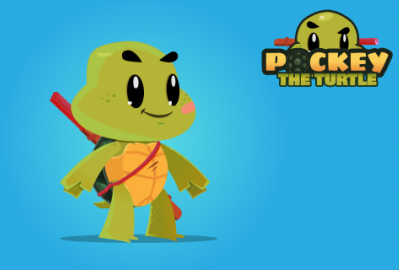 Pockey The Turtle Character main cover image