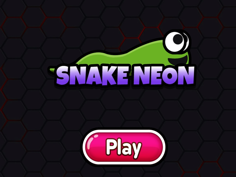 Neon Snake Game - Jogo Gratuito Online