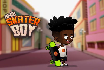 Afro Skater Boy Character main cover image