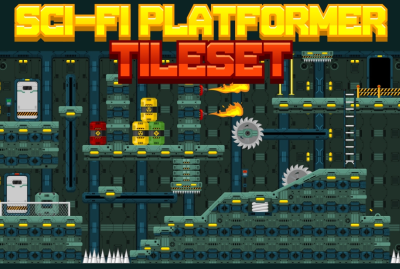 Construction Site - Platformer Tileset - Game Tilemaps